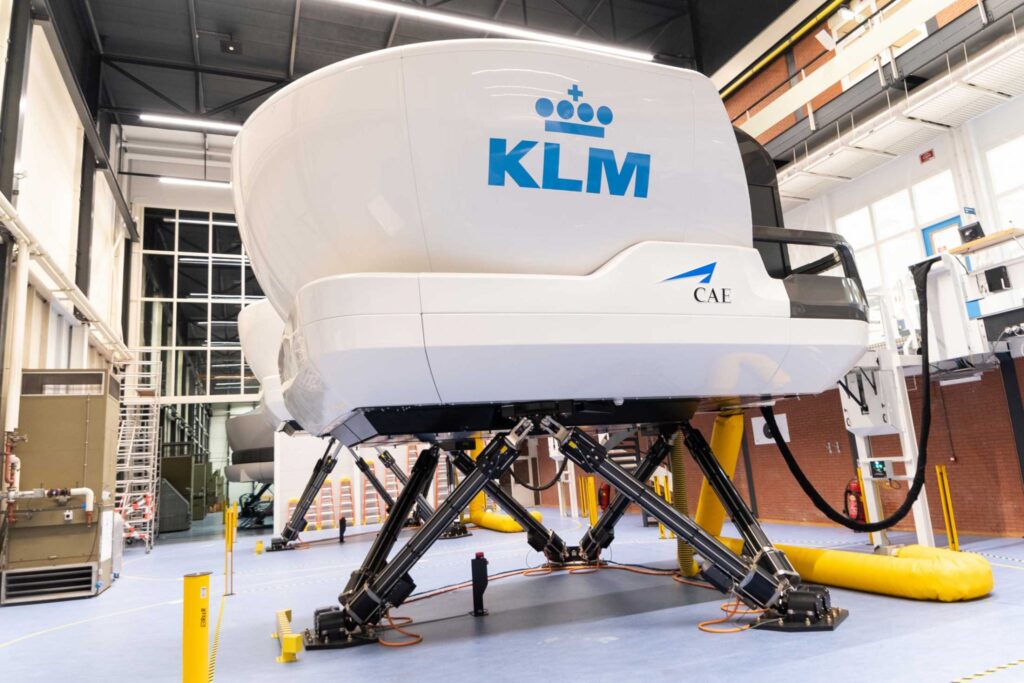 Launch of the KLM Embraer E2 Simulator at KLM Training Facilities